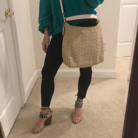 Coach Handbags - NWT Monogrammed Coach Hobo Crossbody